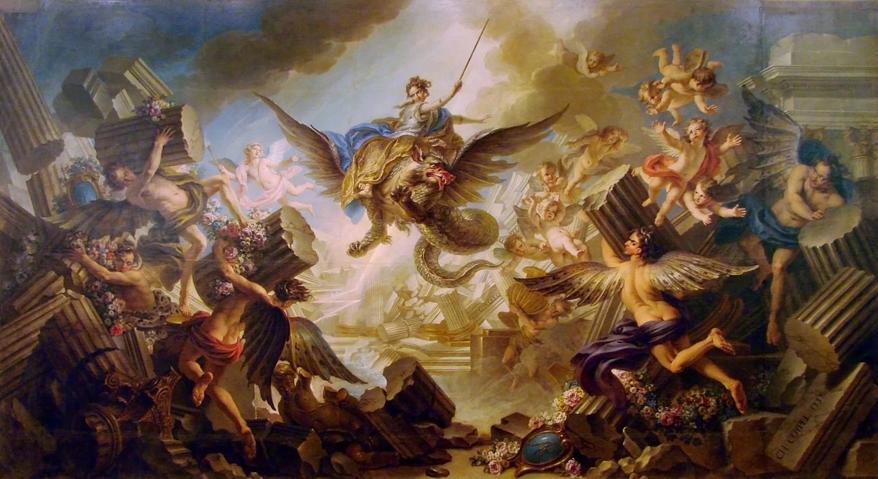La distruzione del palazzo di Armida - Musée des Beaux, Arts de Nancy